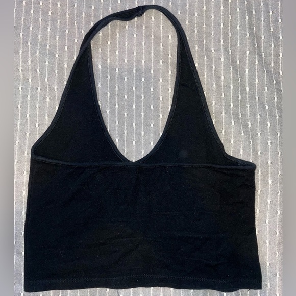Brandy Melville Halter Crop Top - Picture 2 of 2
